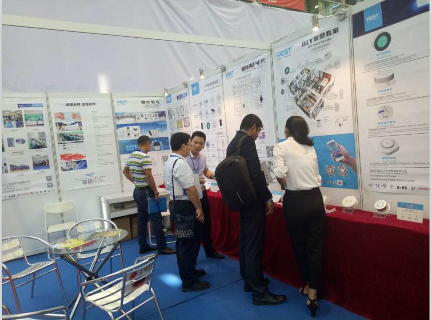 引领安防,创平安生活,深圳J9直营集团集团亮相2018年深圳物联网展