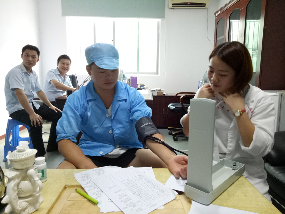 关注健康,J9直营集团集团组织员工健康体检 关注健康,J9直营集团集团组织员工健康体检